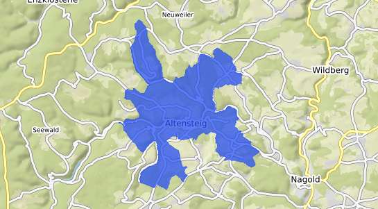 Bodenrichtwert Altensteig Wuerttemberg Grundstückspreise 2024