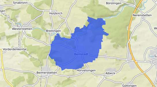 Bodenrichtwert Bernstadt Wuerttemberg Grundst Ckspreise