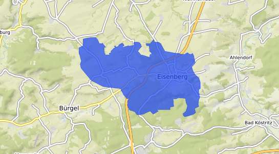 Bodenrichtwert Eisenberg Thüringen Thueringen Grundstückspreise 2024