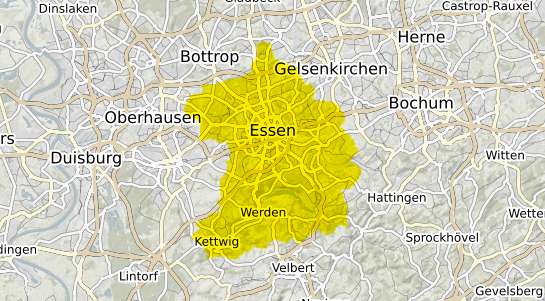 Immobilienpreisekarte Essen Ruhr