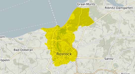 Immobilienpreisekarte Rostock