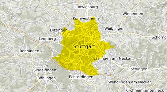 Immobilienpreisekarte Stuttgart