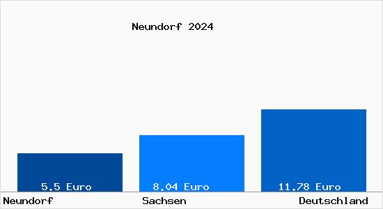 Mietspiegel Neundorf B. Plauen Mietpreise 2024