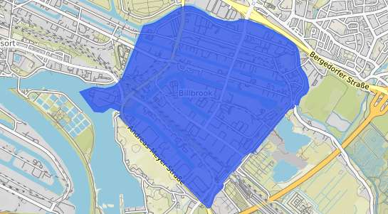 Bodenrichtwert Hamburg Billbrook Grundstückspreise 2024