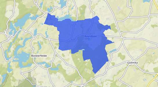 Bodenrichtwertkarte Nordwestuckermark Weggun