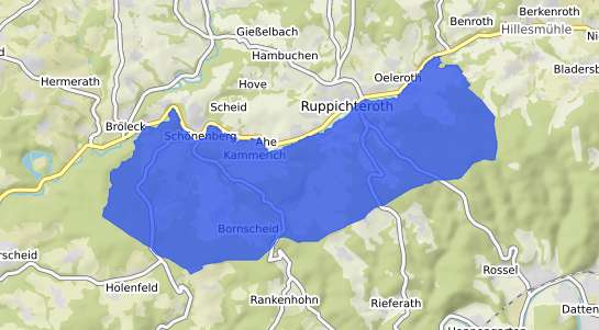 Bodenrichtwertkarte Ruppichteroth Velken