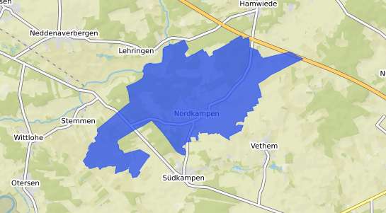 Bodenrichtwert Walsrode Nordkampen Grundstückspreise 2024