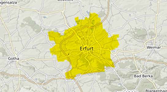 Immobilienpreisekarte Erfurt