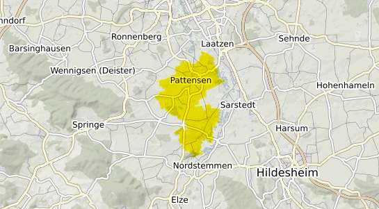 Immobilienpreisekarte Pattensen b. Hannover