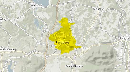 Immobilienpreisekarte Penzberg