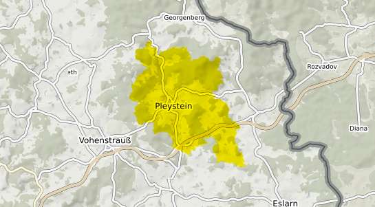 Immobilienpreisekarte Pleystein