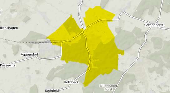 Immobilienpreisekarte Blankenhagen Mandelshagen