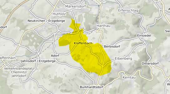 Immobilienpreisekarte Chemnitz Klaffenbach
