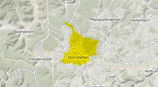 Immobilienpreisekarte Dornstetten Dornstetten