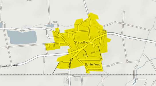 Immobilienpreisekarte Rain Staudheim